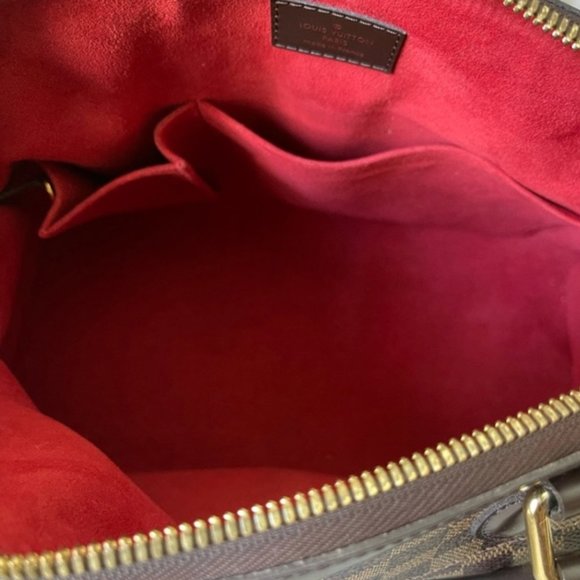 💎 Authentic 💎 Louis Vuitton TREVI PM Handbag Purse Damier Ebene Canvas LV - Picture 12 of 16